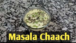 Masala chach recipe  chach recipe  tadka chach recipe  masala chaas street chacha guddykitchen [upl. by Airbmat]