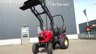 Yanmar SA424 4wd HST  00143 Draaiuren  Voorlader [upl. by Dewees]