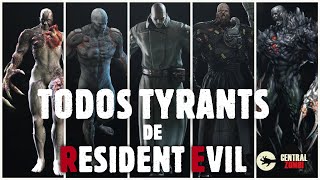 TODOS os TYRANTS de RESIDENT EVIl [upl. by Dehlia14]