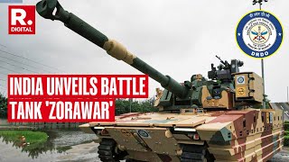 India Unveils Battle Tank Zorawar In Response To Chinas Mountain Warfare All You Need To Know [upl. by Chelton]