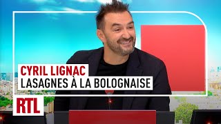 Recette  quotLasagnes à la bolognaisequot par Cyril Lignac [upl. by Molton]