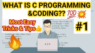 What is C Programming and Coding  C Programming for Beginners  C Programming Tutorial [upl. by Holleran]