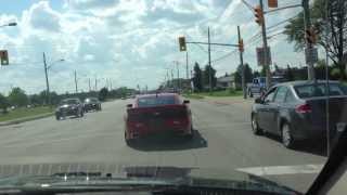 Camaro RS V6 loud exhaust and downshift sound [upl. by Ozner754]