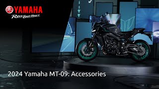 2024 Yamaha MT09 Accessories [upl. by Saire86]