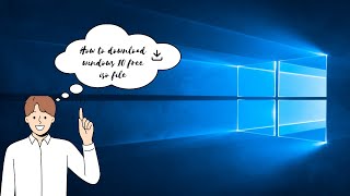 How to download windows 10 ISO file free from Microsoft Offical website [upl. by Marion]