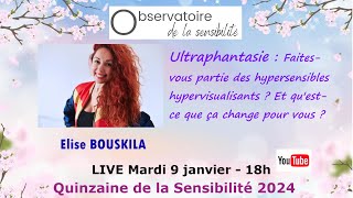 Élise Bouskila  Ultraphantasie  Faitesvous partie des hypersensibles hypervisualisants [upl. by Ciccia]