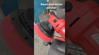 Bauer polisher from harbor freight bodyshop automobile diyequipment tools diysupplies tools [upl. by Rausch]