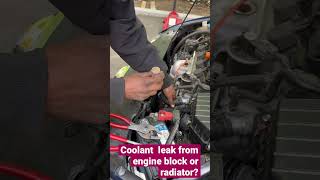 Easy fix coolant leak [upl. by Aehsel223]