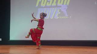 AIGIRI NANDINI KIDS DANCE PERFORMANCE  EASY DANCE STEPS  SOLO AWARD WINNING DANCE PERFORMANCE [upl. by Thurmann]