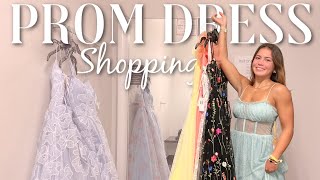 PROM DRESS SHOPPING  junior year [upl. by Naegem]