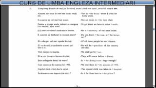 Curs de limba Engleza nivel intermediar temavocabular  Lectia 1 [upl. by Acceber]