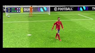 England vs Spain penalty shoot out [upl. by Goldner]