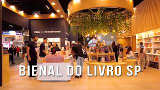 BIENAL DO LIVRO 2024 【4K 】 TOUR VIRTUAL COMPLETO  PREÇOS PROMOÇÕES STANDS E MAIS  SÃO PAULO  SP [upl. by Mackler]