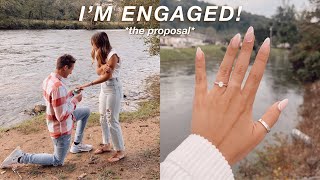 IM ENGAGED the proposal 🤍💍 [upl. by Serle]