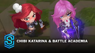 Chibi Katarina amp Chibi Battle Academia Katarina  Teamfight Tactics [upl. by Zailer952]