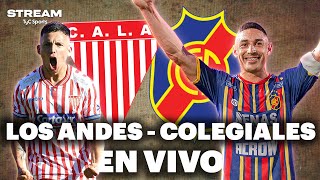 EN VIVO 🔴 LOS ANDES vs COLEGIALES  Primera B  Final  Vivilo en TyC Sports [upl. by Nakhsa]