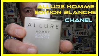 ALLURE HOMME EDITION BLANCHE  CHANEL  RESEÑA  COMO HUELE [upl. by Nedroj945]