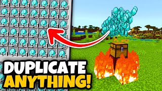 Incredibly EASY DUPLICATION GLITCH in Minecraft Bedrock Edition 120 [upl. by Giulietta385]