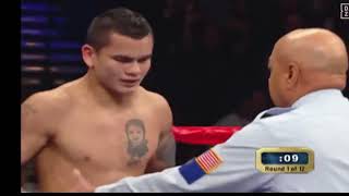 VIDEO OF HOW A REAL WARRIOR GETS UP FROM A LIVER SHOT MAIDANA VS KHAN CLIP OF VICIOUS BODY SHOT [upl. by Allison]