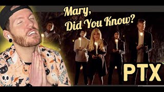 Pentatonix Mary Did You Know REACTION  First time PENTATONIX Reaction Mary Did You Know  STUNNING [upl. by Huesman]