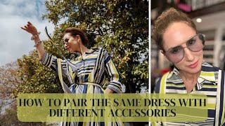 How To Pair The Same Dress With Different Accessories  fashiontips tipsandtricks stylingtips [upl. by Lawford]