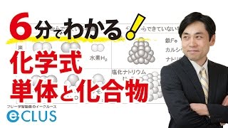 化学式，単体と化合物 中学理科 2年 1分野 化学変化と原子・分子5 [upl. by Adnamar]