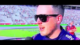 Alex Bowman  Atlanta Post Race Interview 9824 [upl. by Annad]