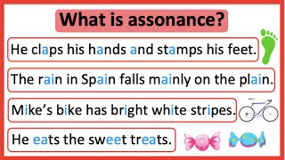 What is assonance 🤔  Assonance in English  Learn with examples [upl. by Raddatz]