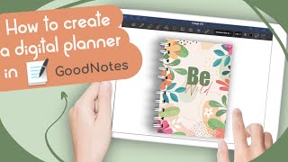 HOW TO CREATE A DIGITAL PLANNER IN GOODNOTES [upl. by Annez]