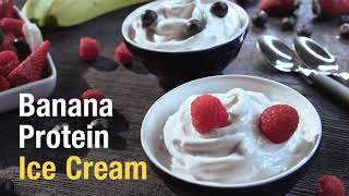 Banana Protein Ice Cream Herbalife [upl. by Atsylac]