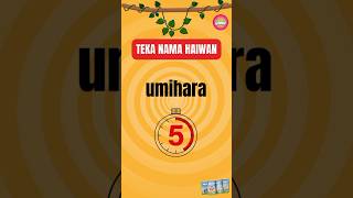 Teka Nama Haiwan 2  Teka Teki Winky [upl. by Ursi]