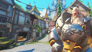 Overwatch 2  Reinhardt Gameplay No Commentary [upl. by Ayotl747]