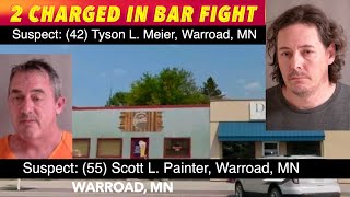 UPDATE 2 Charged In Fight Outside Warroad Bar [upl. by Yerocal]