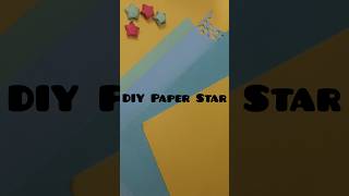 DIY Paper Origami Star ⭐️ yt art origami ytshorts star youtube diy youtubeshorts drawing [upl. by Arekahs]