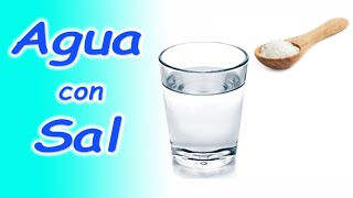 Enjuagues de AGUA CON SAL para desinflamar cicatrizar y para eliminar TONSILOLITOS [upl. by Ecirtram]