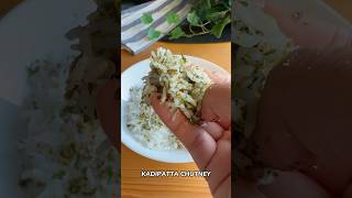 Kadipatta chutney  curry leaves chutney recipe curryleaves kadipatta [upl. by Ultima]