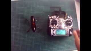 FlySky FST6 Binding to WLtoys V939 Ladybird once [upl. by Ahsemrac]