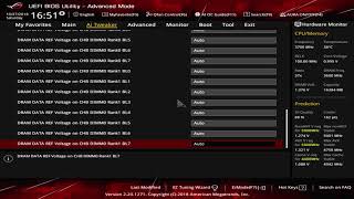 ROG STRIX Z390I GAMING  Extreme Overclock 5ghz  Full bios Menu exposure [upl. by Nalyac]