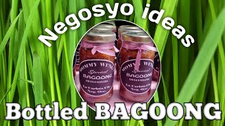 NEGOSYO IDEAS BOTTLED BAGOONG  Mommy Wengs Channel  patoknanegosyobottledbagoong [upl. by Glaudia604]