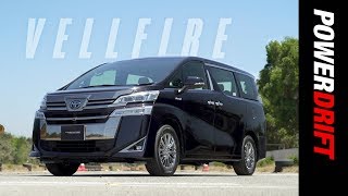 Toyota Vellfire first drive  For the jet setters  PowerDrift [upl. by Xirdnek474]