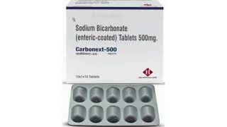 Carbonext 500 Tablets Sodium Bicarbonate Tablets 500mg [upl. by Grenier]