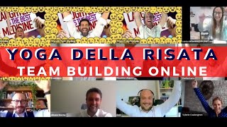 Yoga della Risata Team Building Online [upl. by Goodyear]