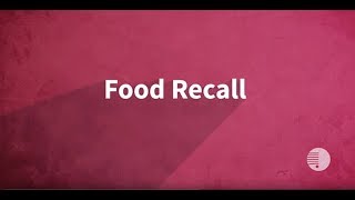 Food Recall [upl. by Par680]