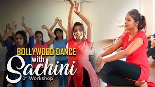 1st Bollywood Dance Workshop  Sachini Nipunsala [upl. by Illehs]