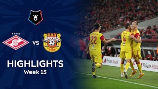 Highlights Spartak vs Arsenal 01  RPL 201920 [upl. by Badr]