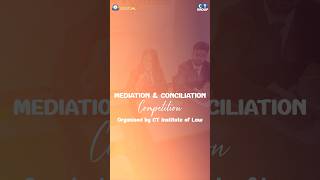 Mediation amp Conciliation Competition  CT Institute of Law  Power of Negotiation in Action [upl. by Artap]