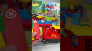 TEN POCIĄG Z LEGO DUPLO WYMIATA🚂 [upl. by Zelten]