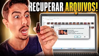 Como RECUPERAR ARQUIVOS APAGADOS do PENDRIVE GRATUITAMENTE [upl. by Maynard387]