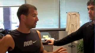 Redcord Neurac Testing with Elite Rowing Coach Carlos Dinares [upl. by Gurl]