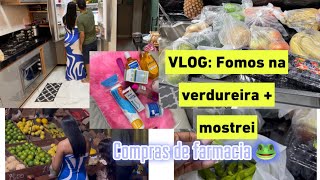 VLOG Comprinhas de mercado para casa  comprinhas de farmácia [upl. by Alamap]